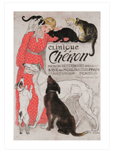 Vintage Clinique Chéron - Art Print
